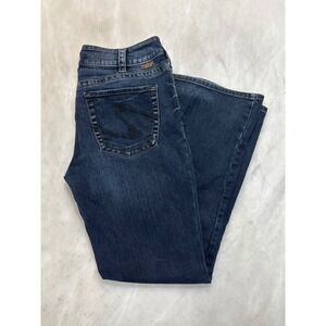 Silver Jeans Co Suki Bootcut Dark Wash Denim Jeans Size 32x30